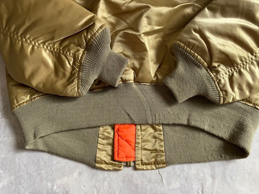 未使用 タグ付 90's MA-1 フライトジャケット USA製 アメリカ製