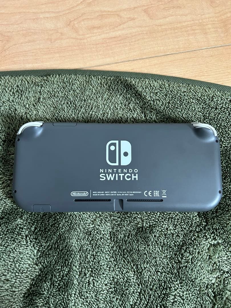 【ジャンク・美品】Nintendo Switch Lite 本体 グレー 箱付き