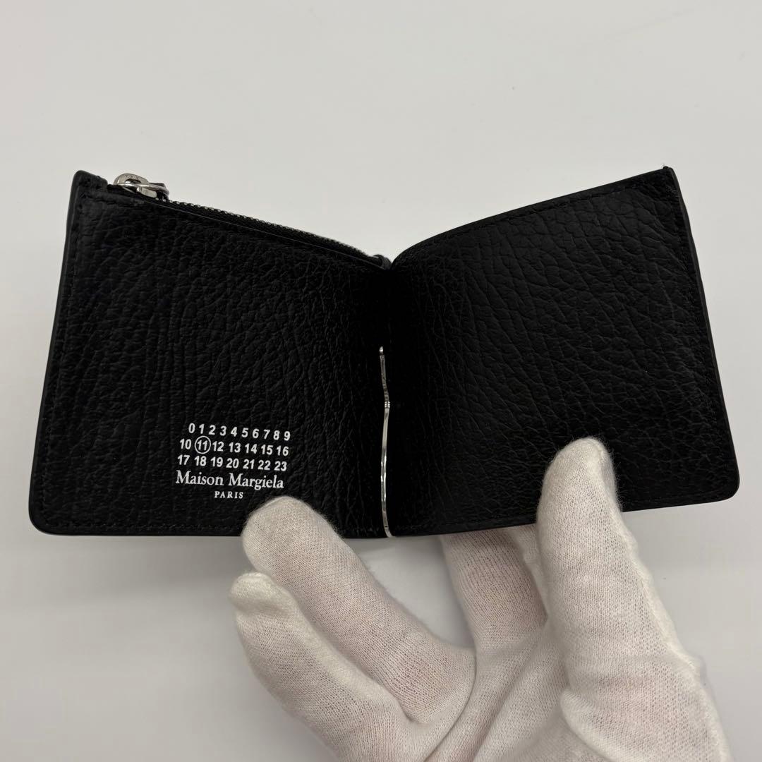 マルジェラ マネークリップ カーフスキン ブラック