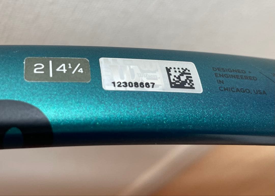 Wilson Blade 98S V9 グリップ2