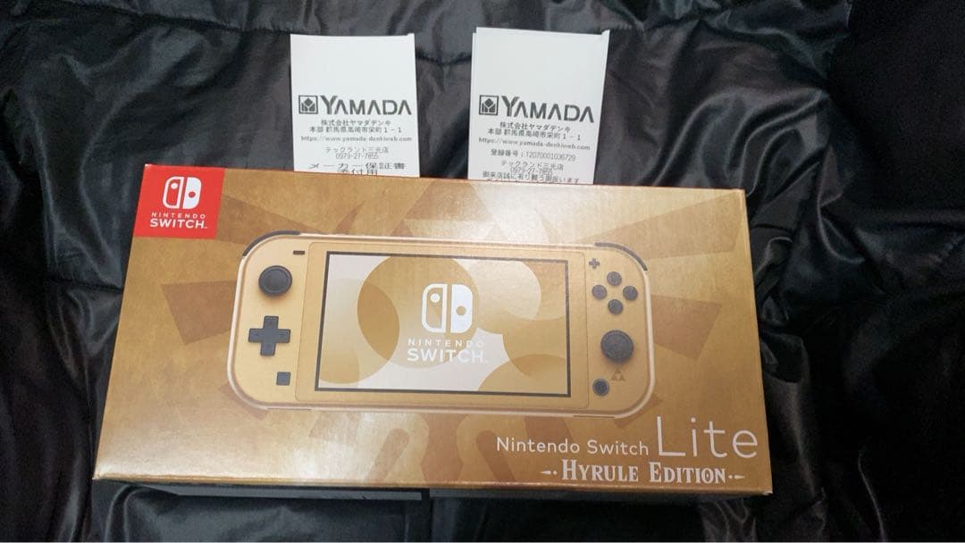 ゼルダの伝説　ハイラルエディション　Switch Lite 新品未開封　記入なし