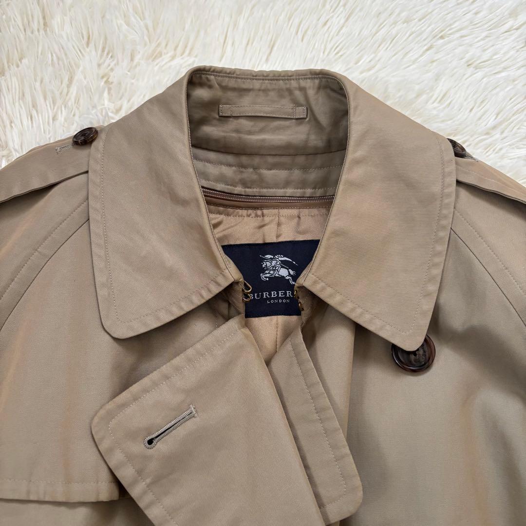 バーバリーロンドン ノバチェック トレンチコート ライナー メンズML ベージュ