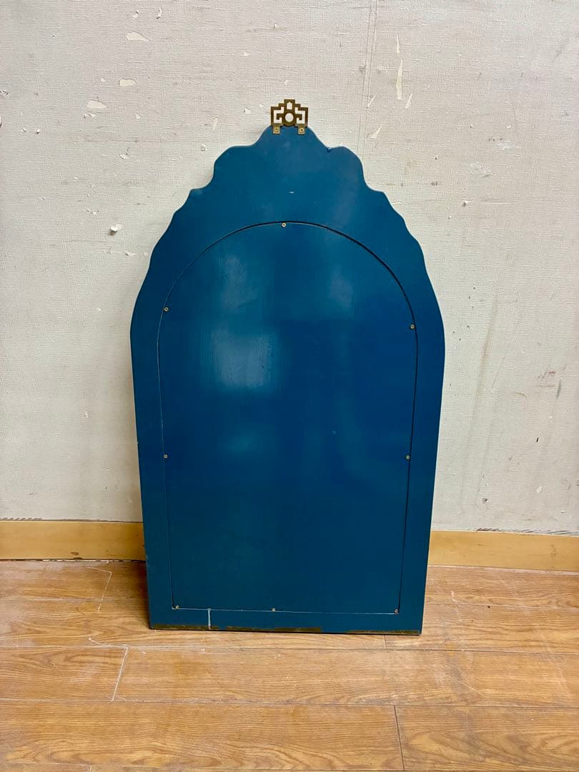 管457☆シノワズリ様式☆ウォールミラー☆壁掛け鏡