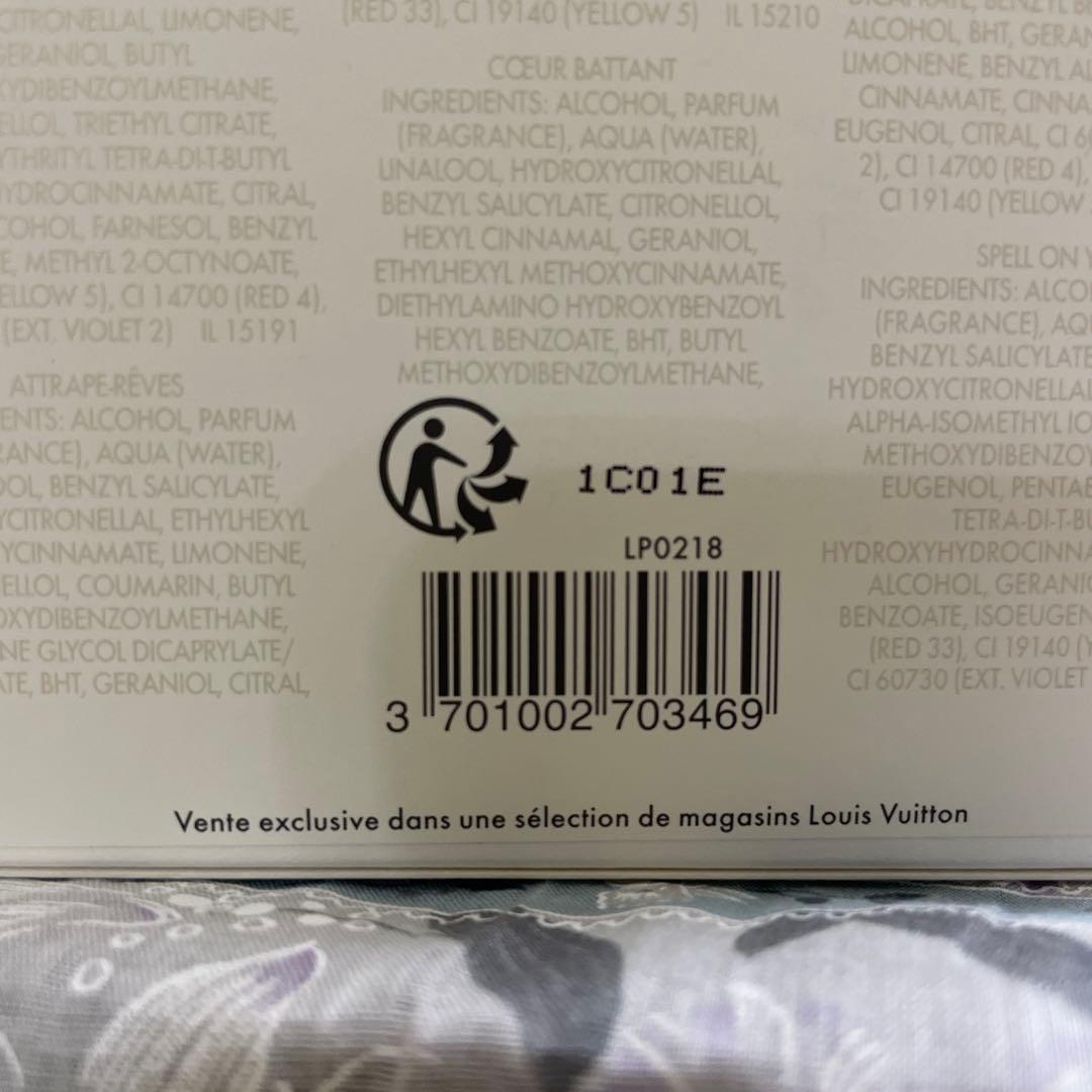 LOUIS VUITTON LES PARFUMS ミニチュア香水セット