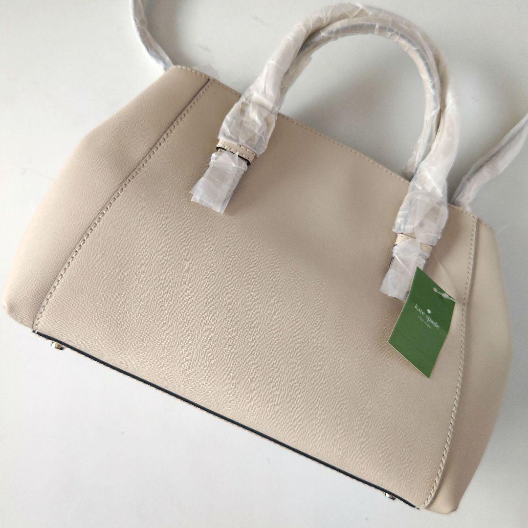 新品✨未使用【kate spade】大容量 A4 2way レザー トートバッグ