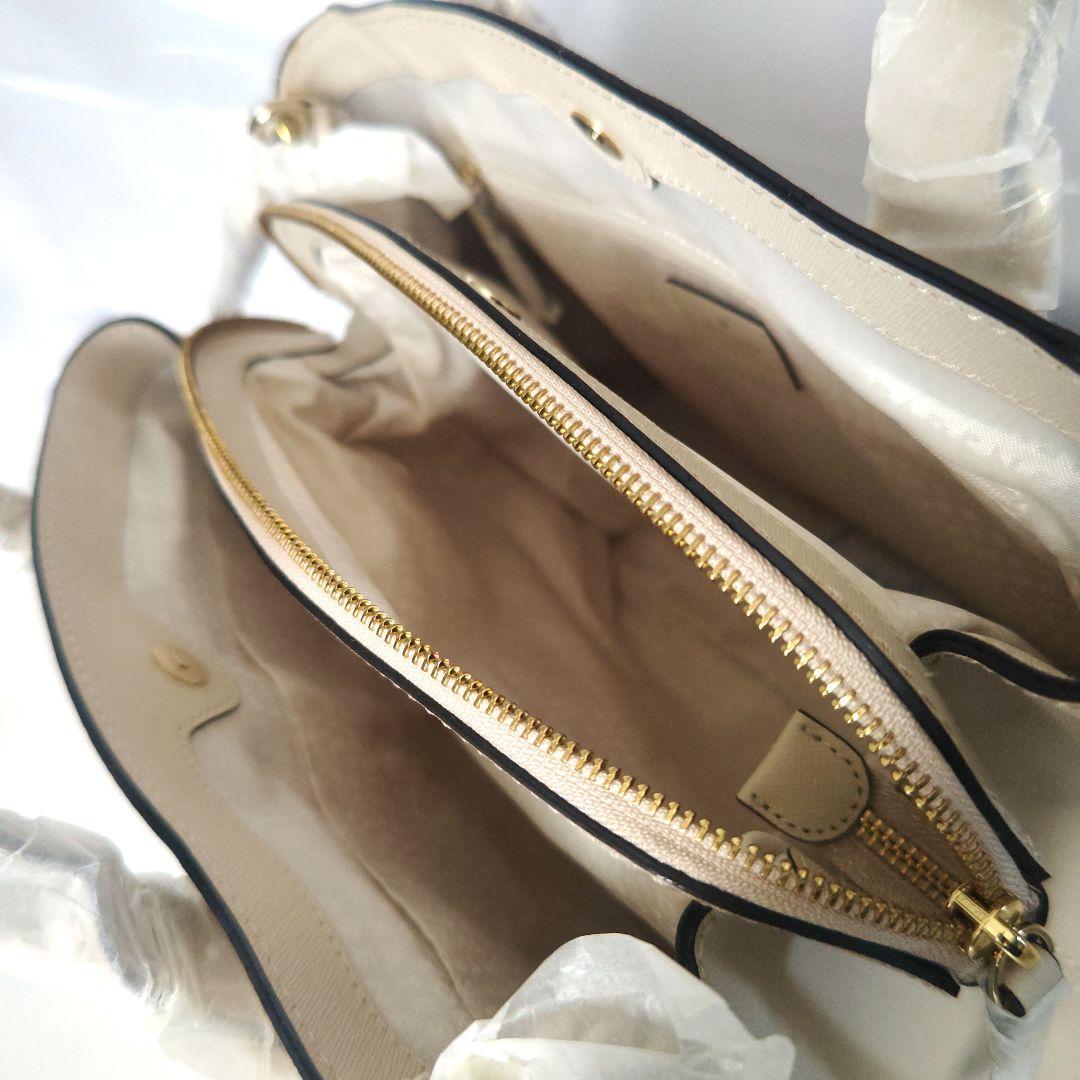 新品✨未使用【kate spade】大容量 A4 2way レザー トートバッグ