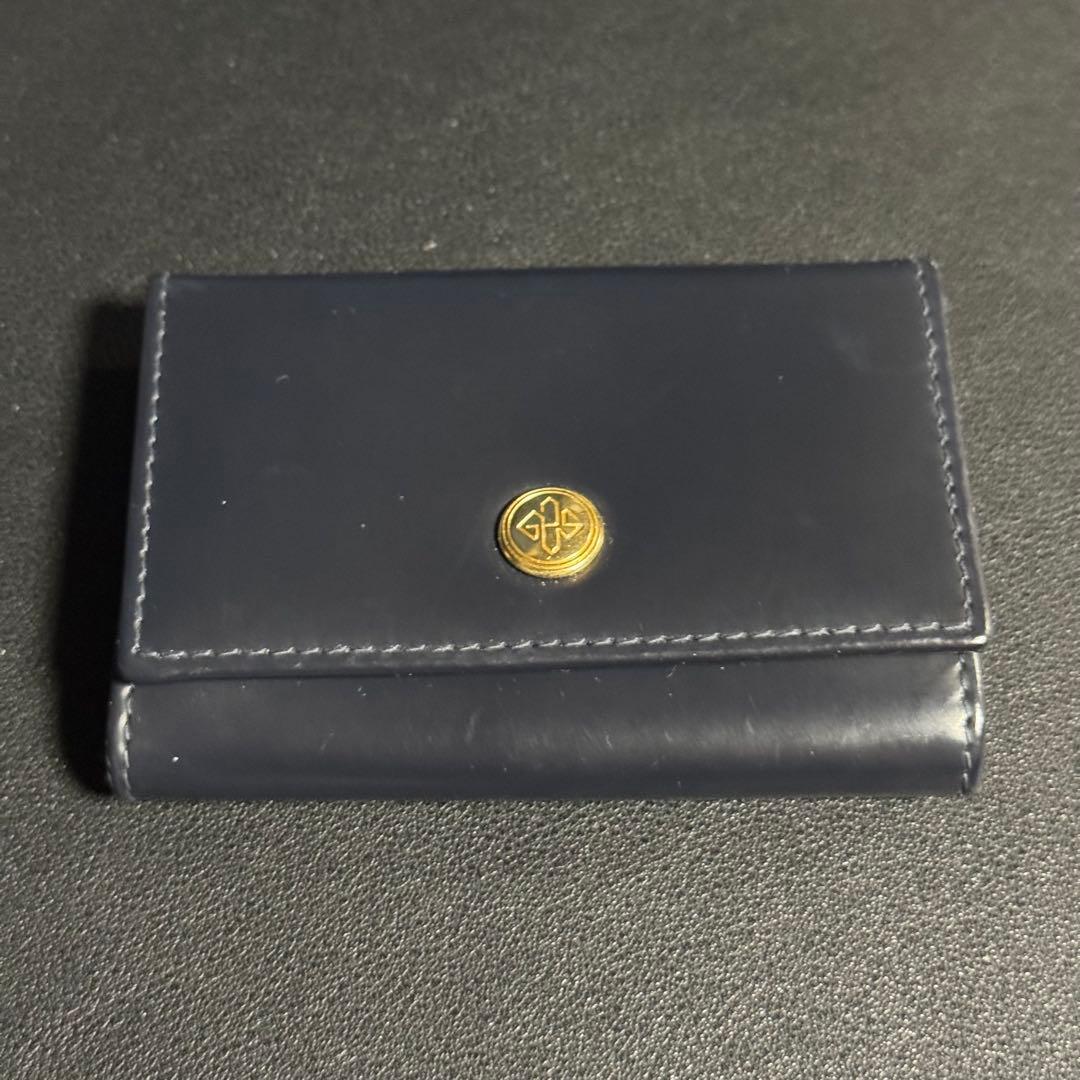 ETTINGER エッティンガー ケース NAVY BROWN