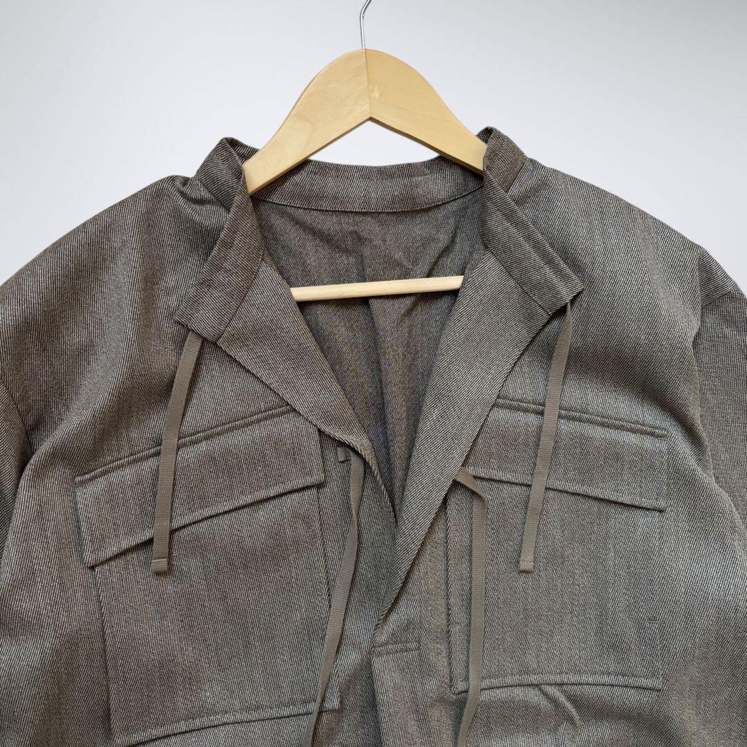 【極美品】POSTELEGANT | Wool Twill Top (L)