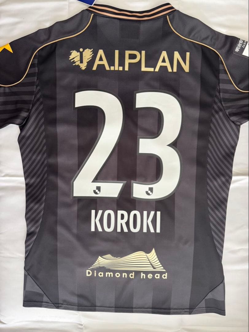 北海道コンサドーレ札幌オーセンティックユニフォーム2nd黒L（未使用）　興梠慎三