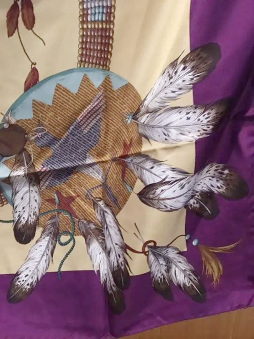 ラルフローレン　スー族インディアンプリント　スカーフ&バンダナ2枚組　イタリア製