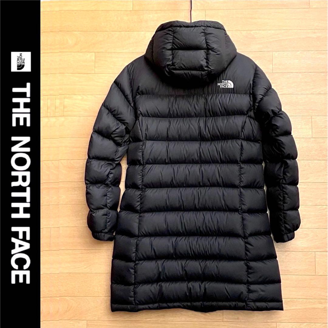 美品 ノースフェイス ダウンコート M ダウンジャケット ロングダウン ブラック