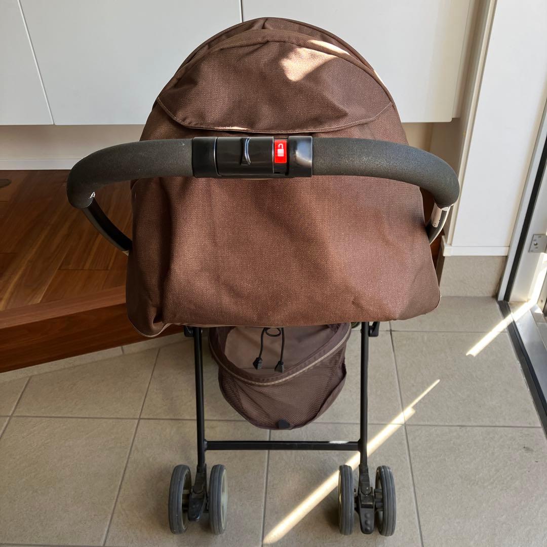 Aprica ベビーカー ブラウン