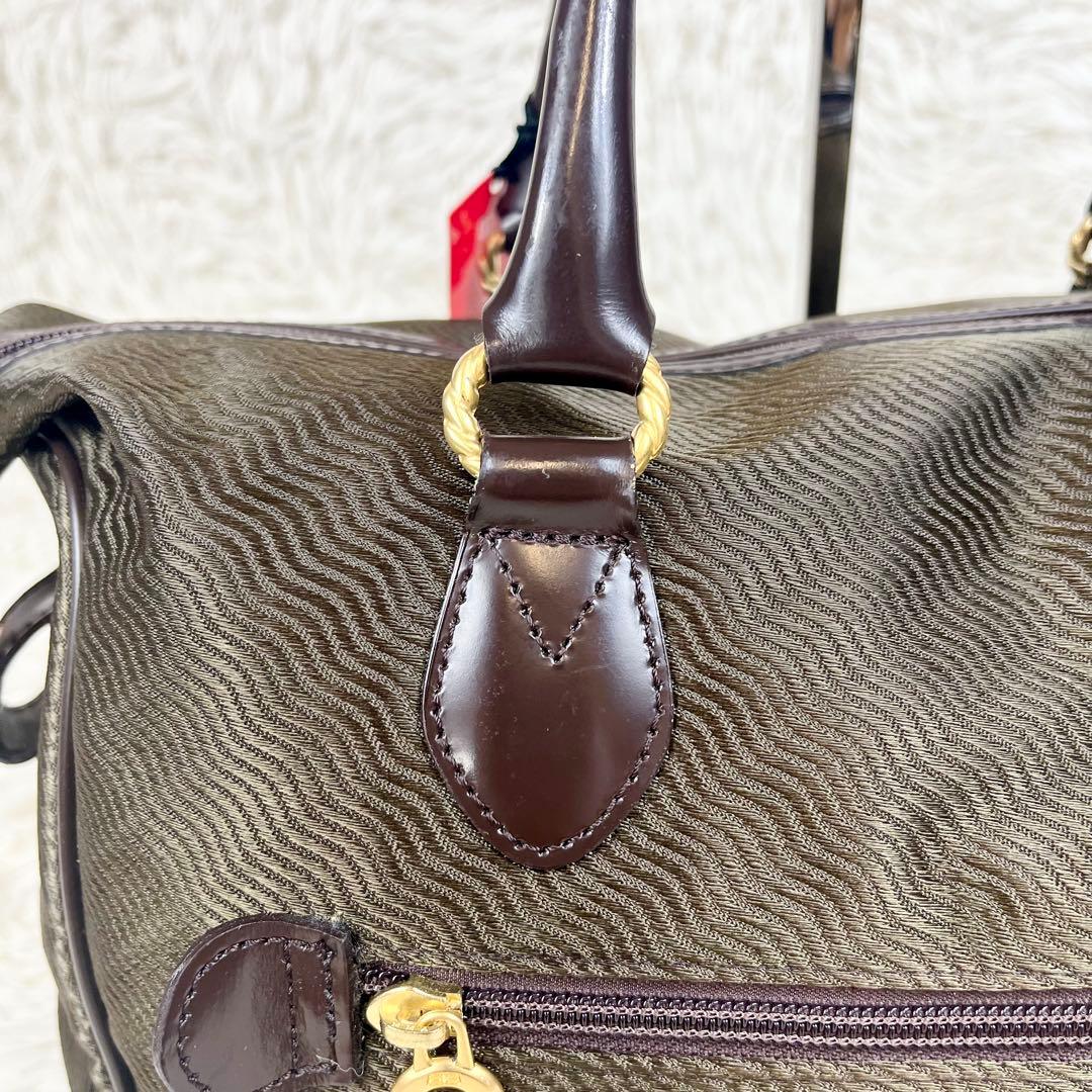 BALENCIAGA バレンシアガ　ボストンバッグ　ナイロン　グリーン