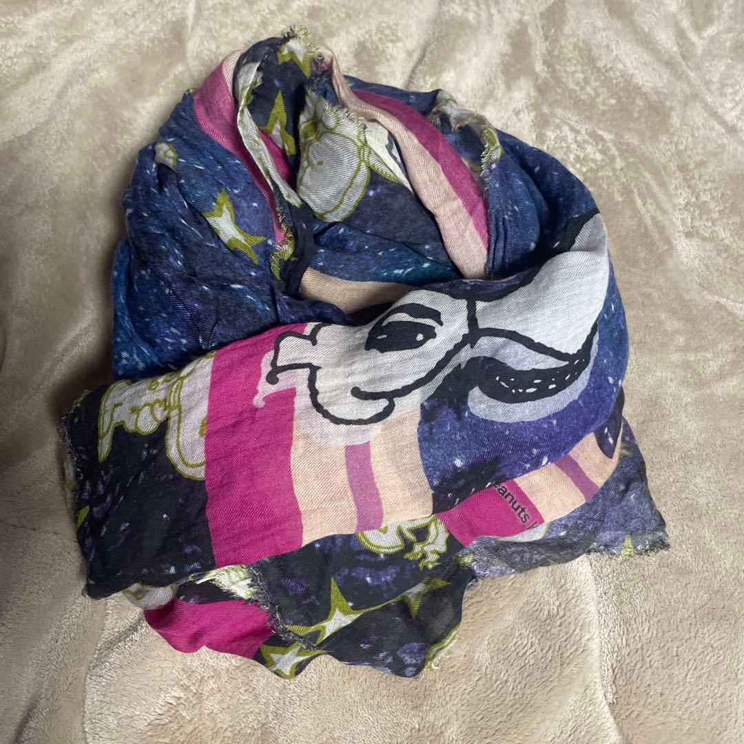 Ottotredici　スヌーピーコラボ　ストール　オットトレディッチ