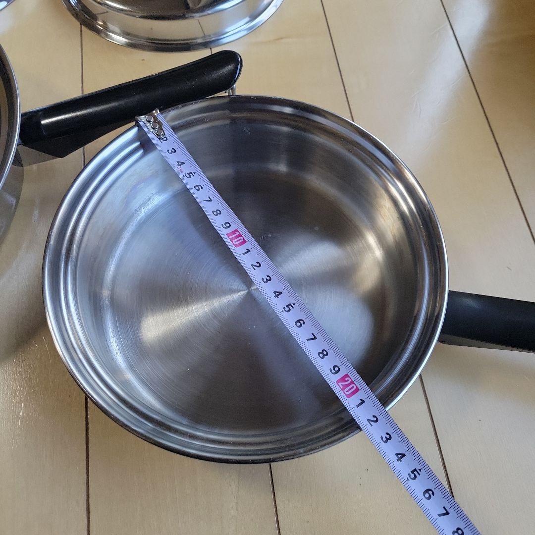 アムウェイクィーン①フライパン　大・中　セット