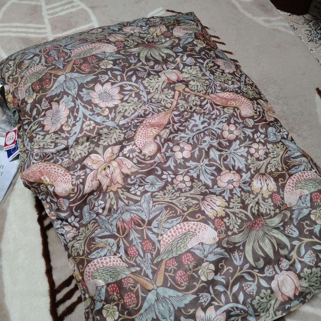 西川羽毛ハーフケット（日本製）