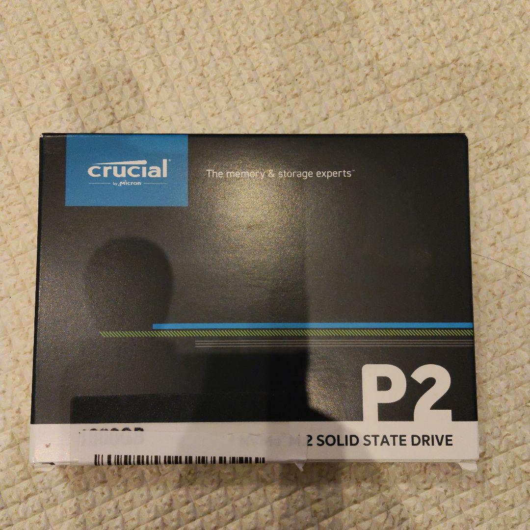 内蔵型SSD Crucial P2 1TB 3D NAND NVMe PCIe M.2 SSD