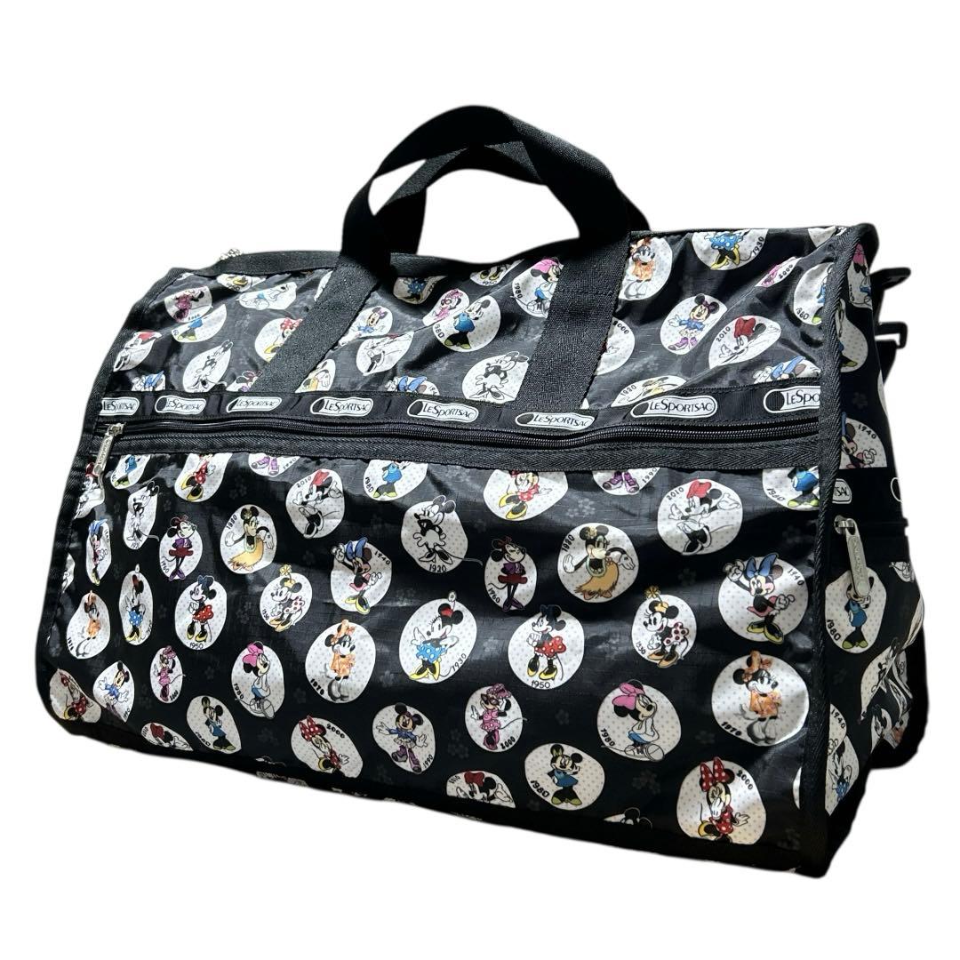 【美品】★希少★ 限定 レスポートサック ミニーマウス 2way ボストンバッグ