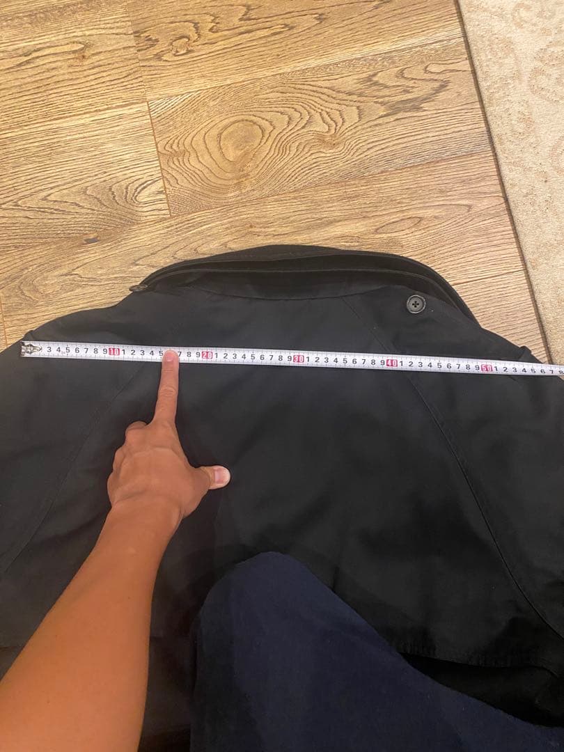 ラルフローレン　トレンチコート　黒