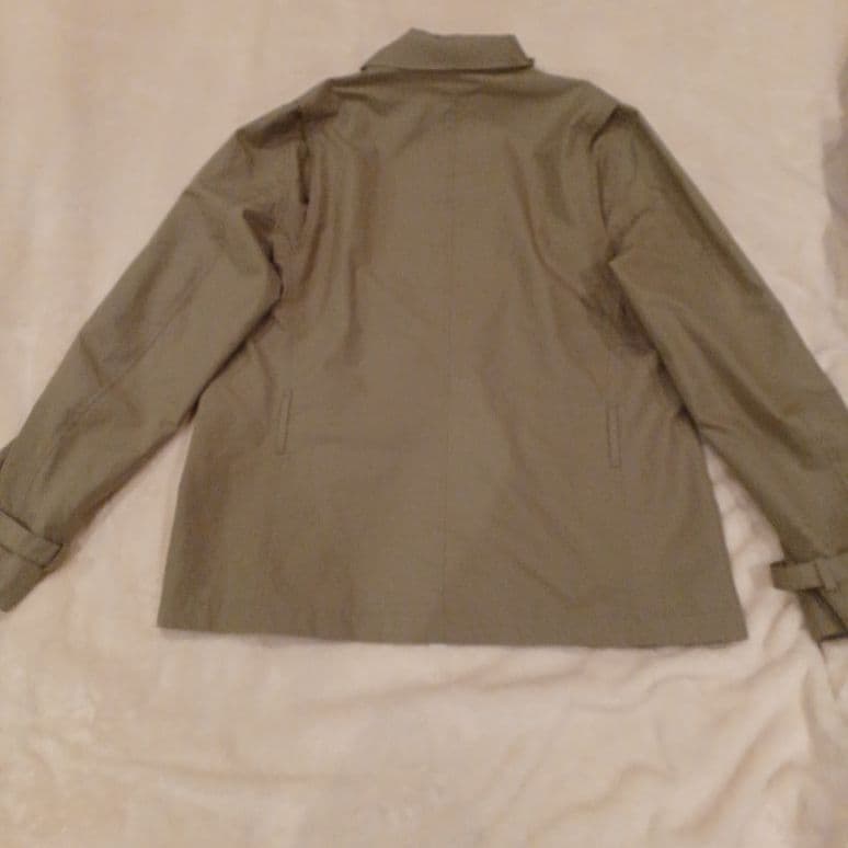 【美品】MACKINTOSH 英国製トレンチコートジャケット カーキベージュ42