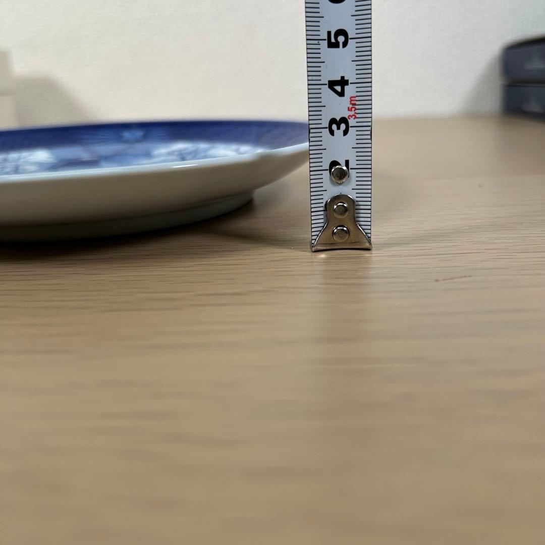 ロイヤルコペンハーゲン　イヤープレート& ブルーフルーテッド プレイン　B180