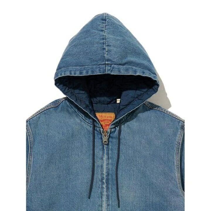 WORKWEAR POTRERO デニム フーディー ミディアムインディゴ