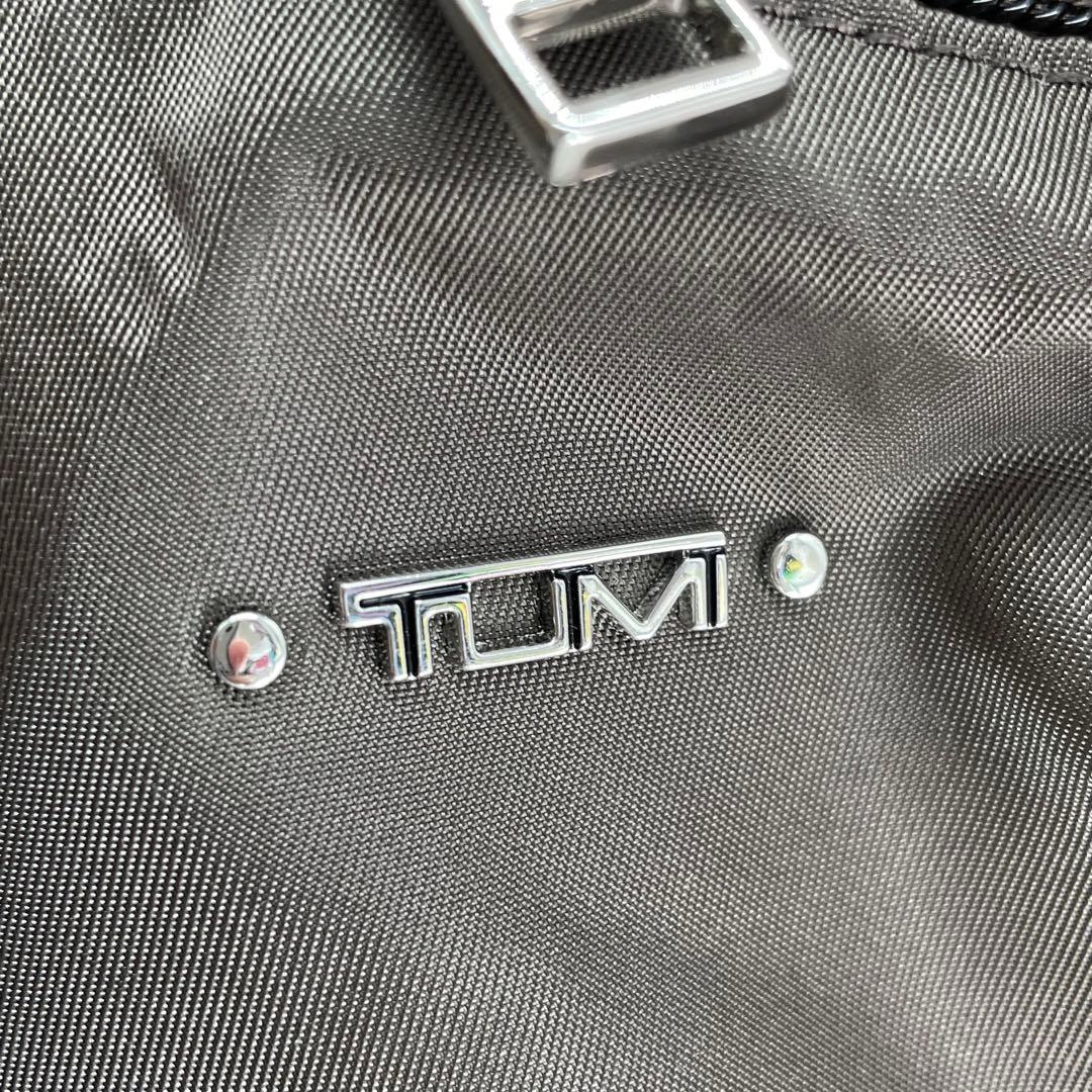 BN4871□TUMI トートバッグ 折りたたみ ジャストインケース ポーチ付き