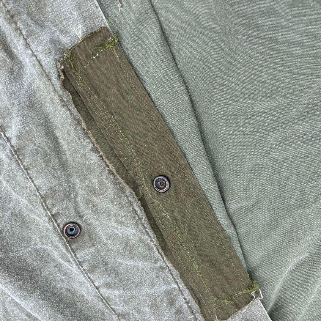 US バップテント コットン 軍幕　実物ミリタリー 軍物 軍モノ