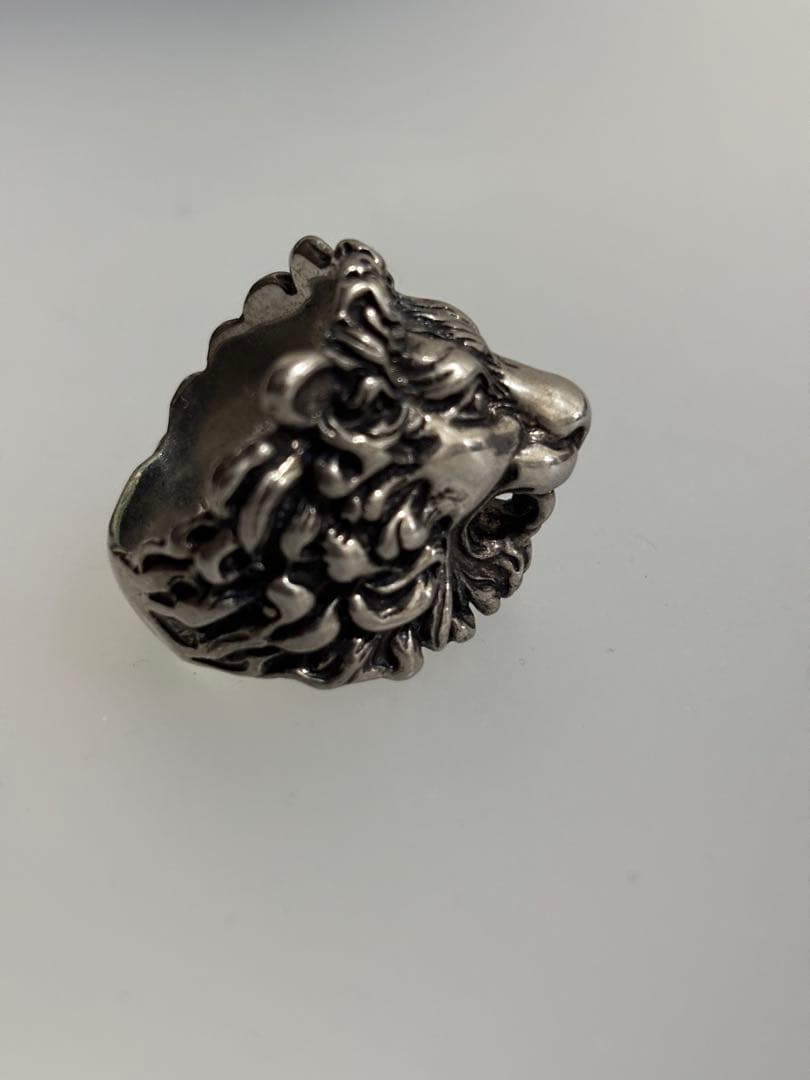 グッチ ライオン リング シルバー調 19号