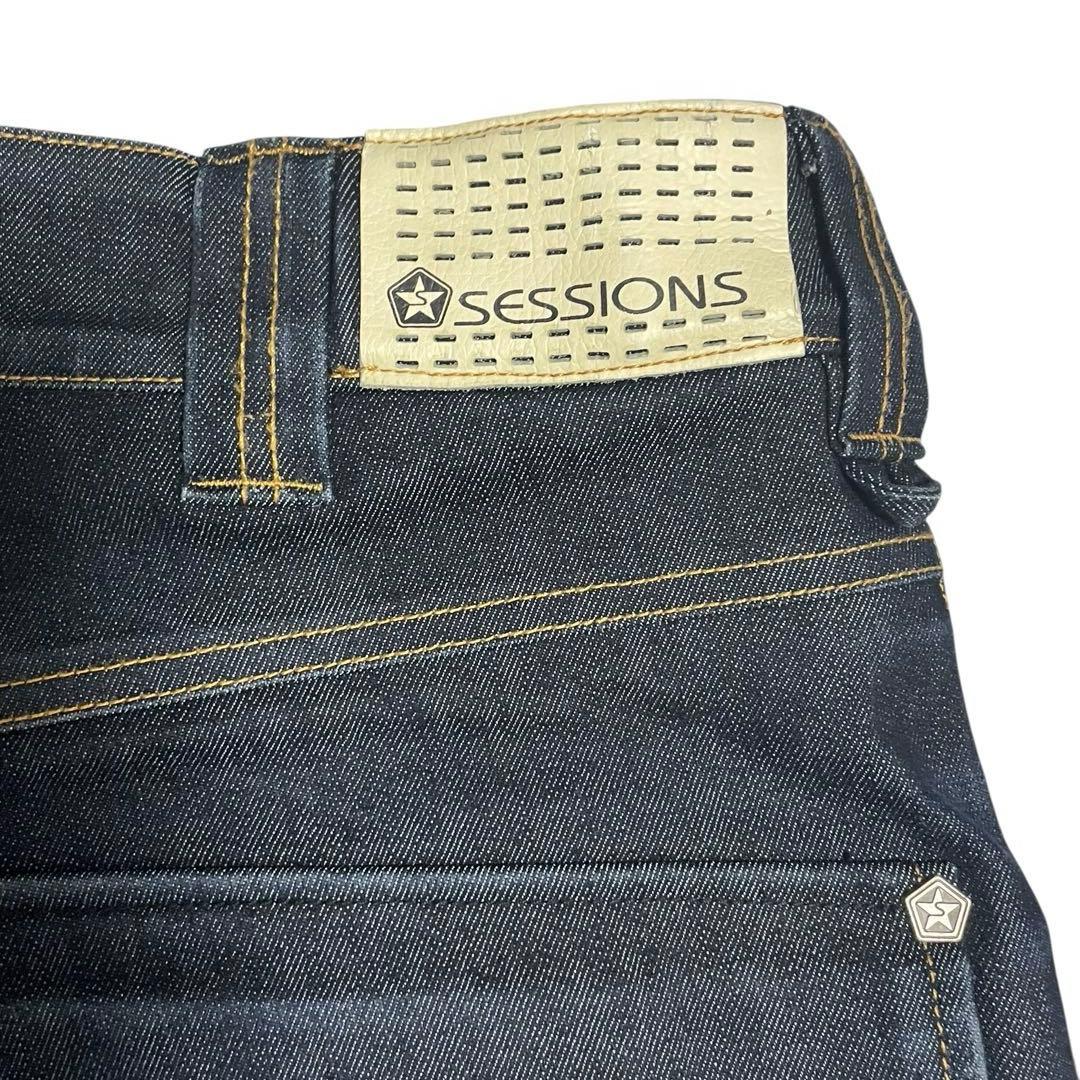 SESSIONS セッションズ デニムスノーパンツ ボード 2WAYスノボ 濃紺