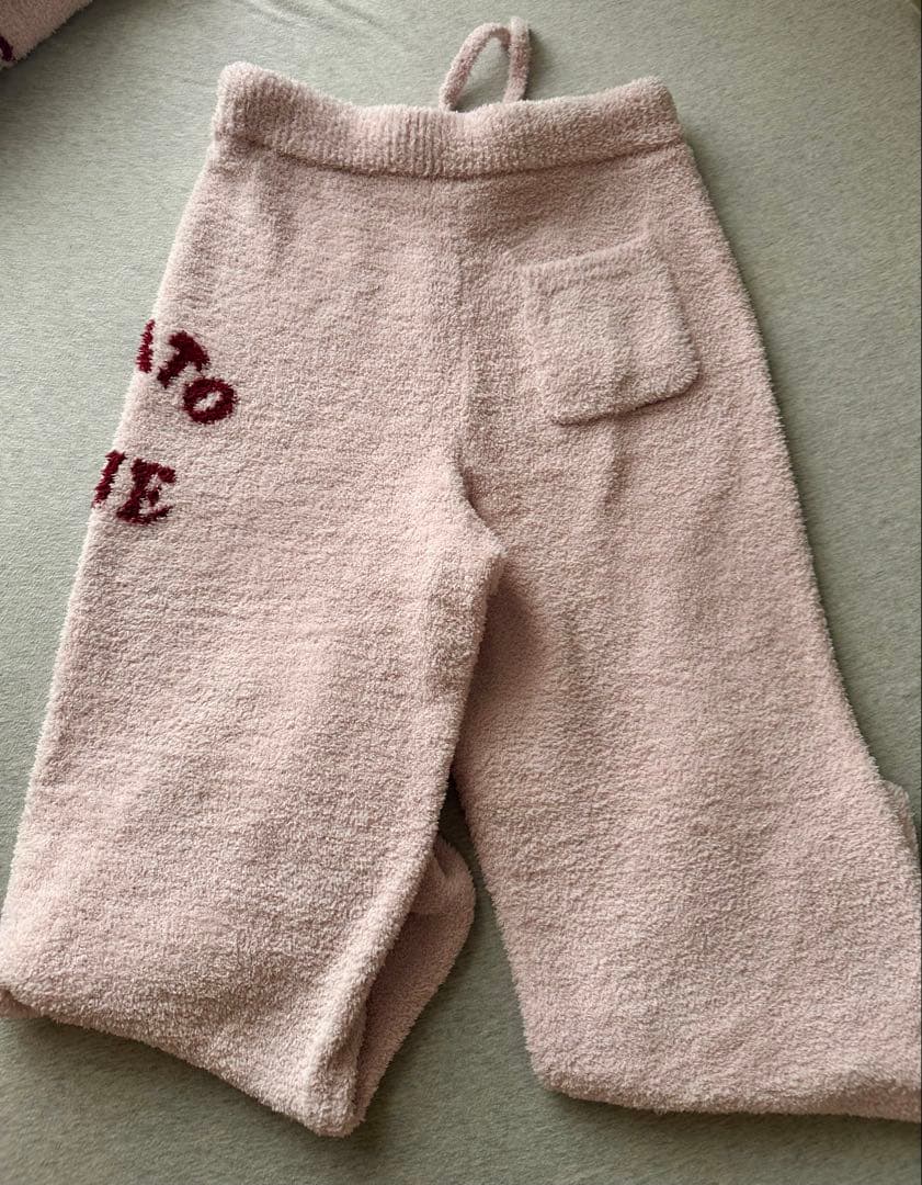 【上下セット】GELATO PIQUE 恐竜プリント もこもこルームウェア