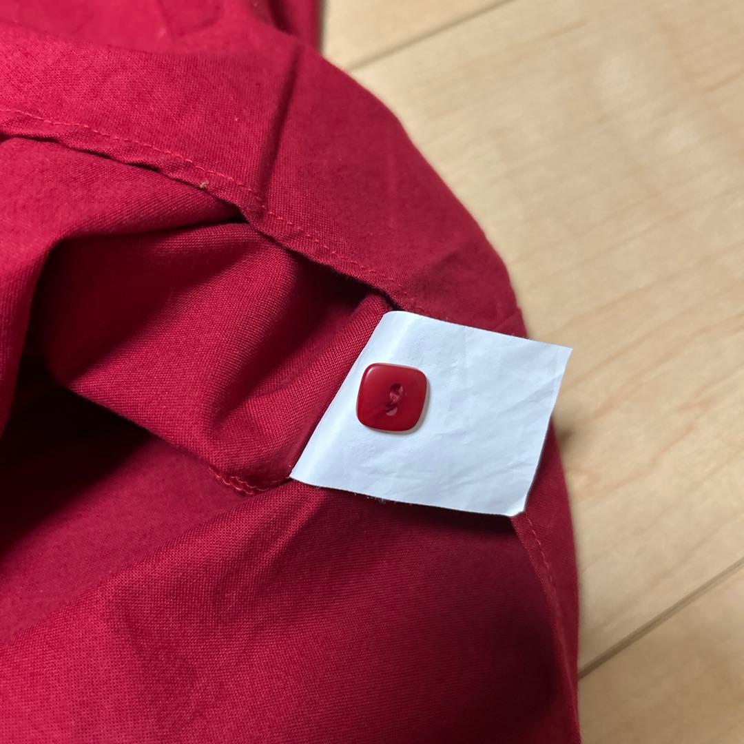 テンダーロイン6SWAG 赤 半袖シャツ ボタンダウン