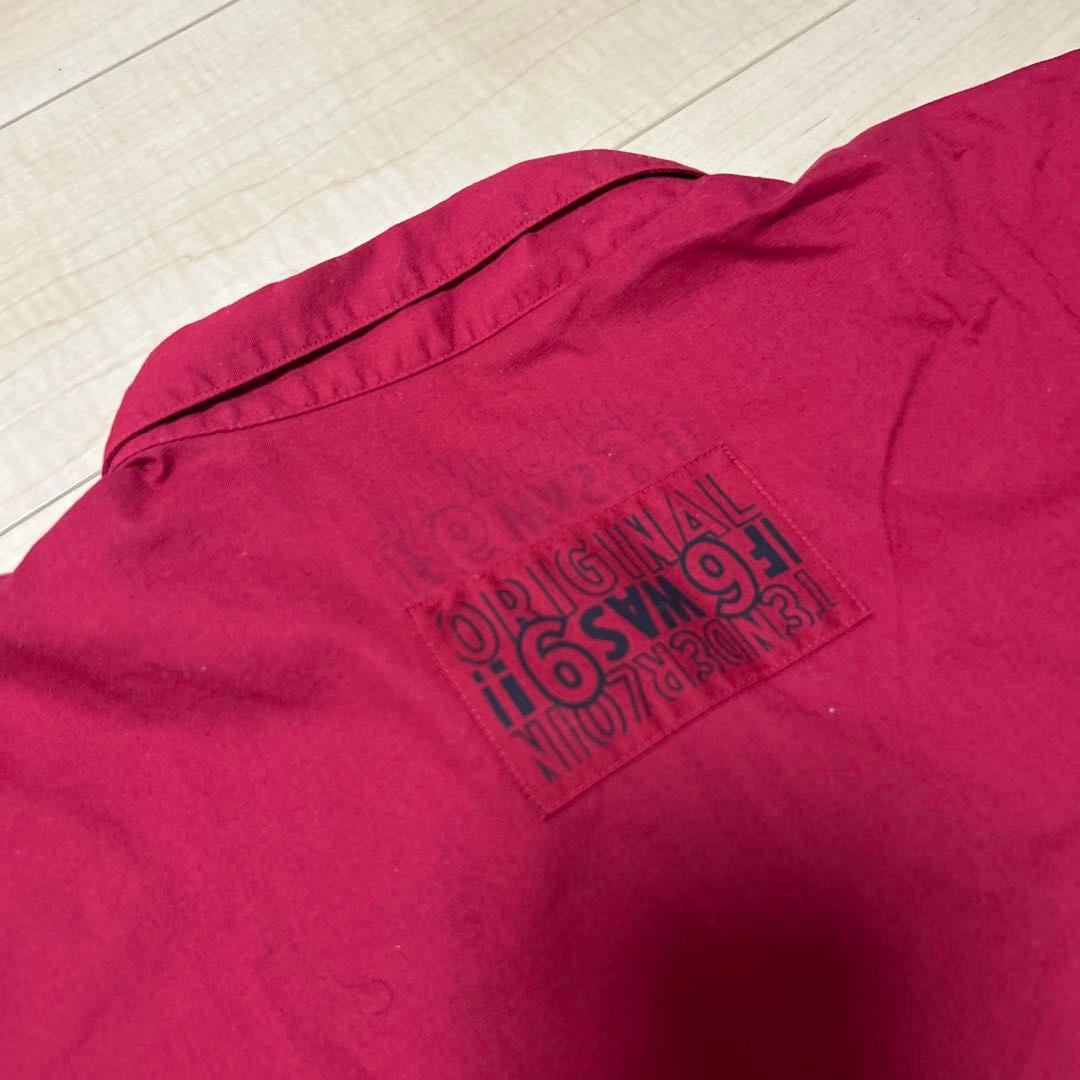 テンダーロイン6SWAG 赤 半袖シャツ ボタンダウン