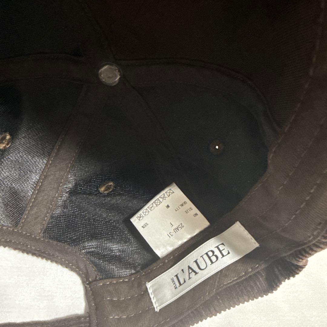 白*様 laubeblanc キャップ