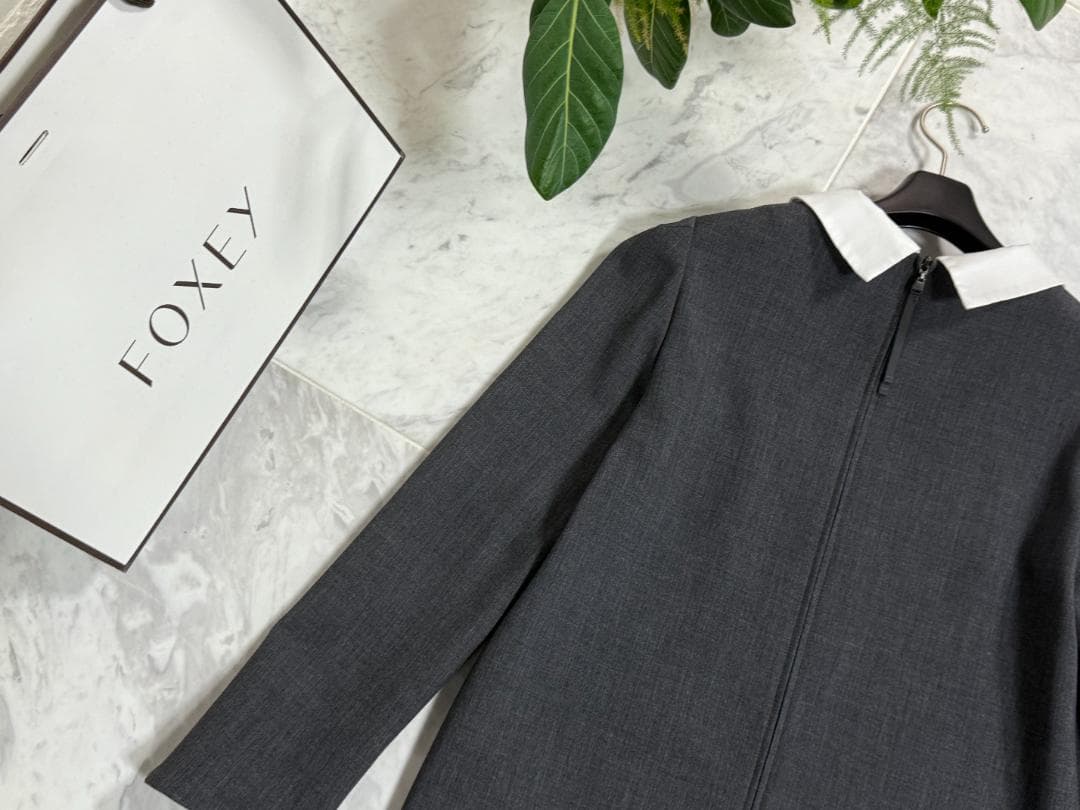 未使用級★FOXEY/フォクシー ワンピース プライベート ノアール 38