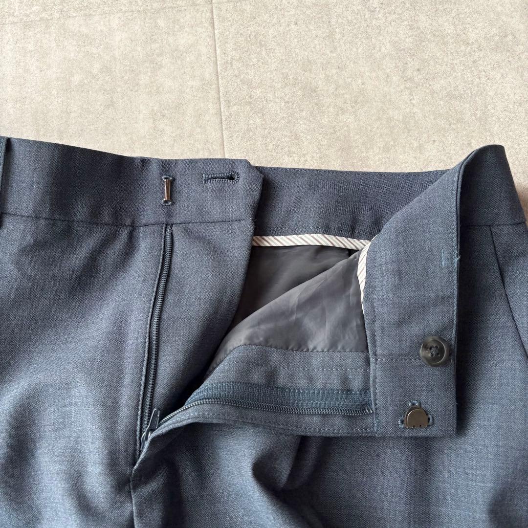 美品✨グリーンレーベルリラクシング カチリラ パンツスーツ ブルー M〜L