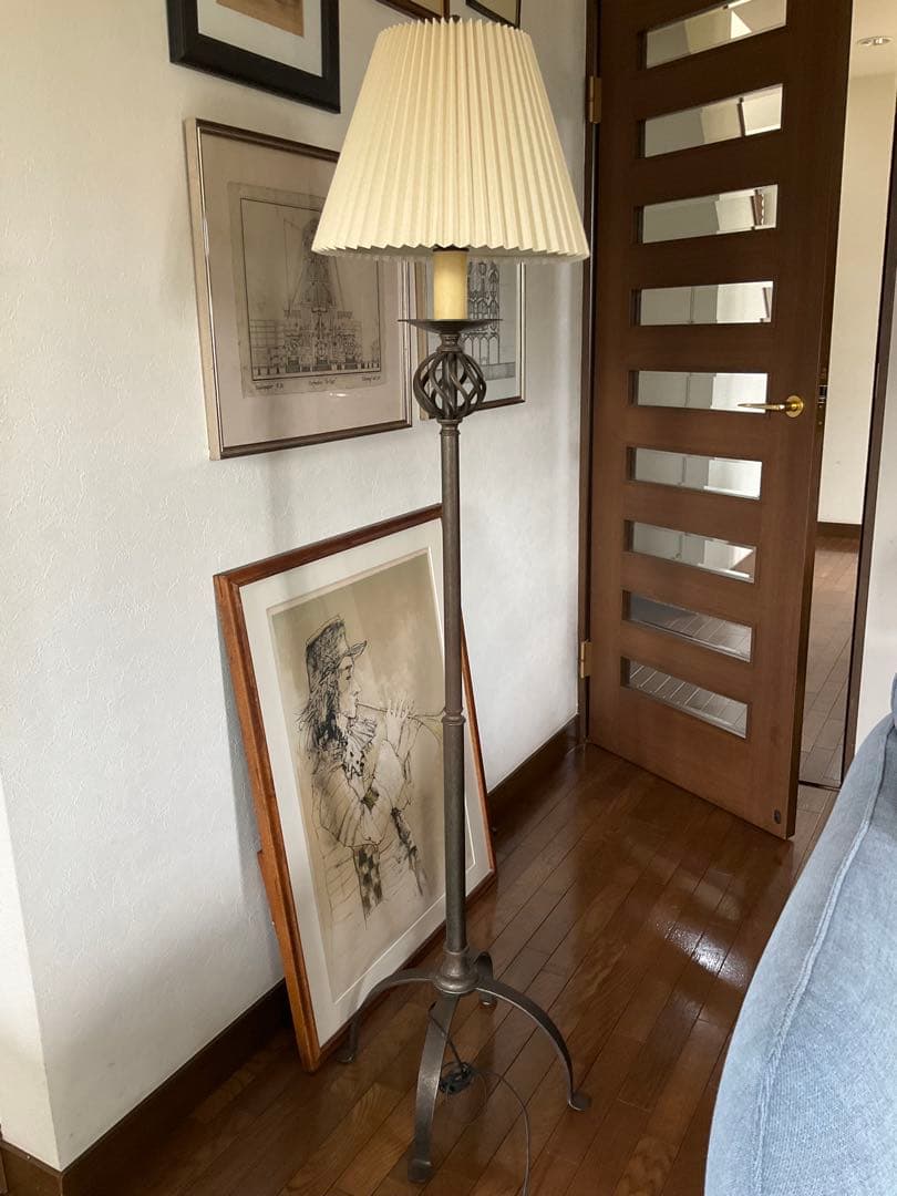 llbean フロアスタンド　90‘ レトロ　アメリカ　アイアン製　フロアライト