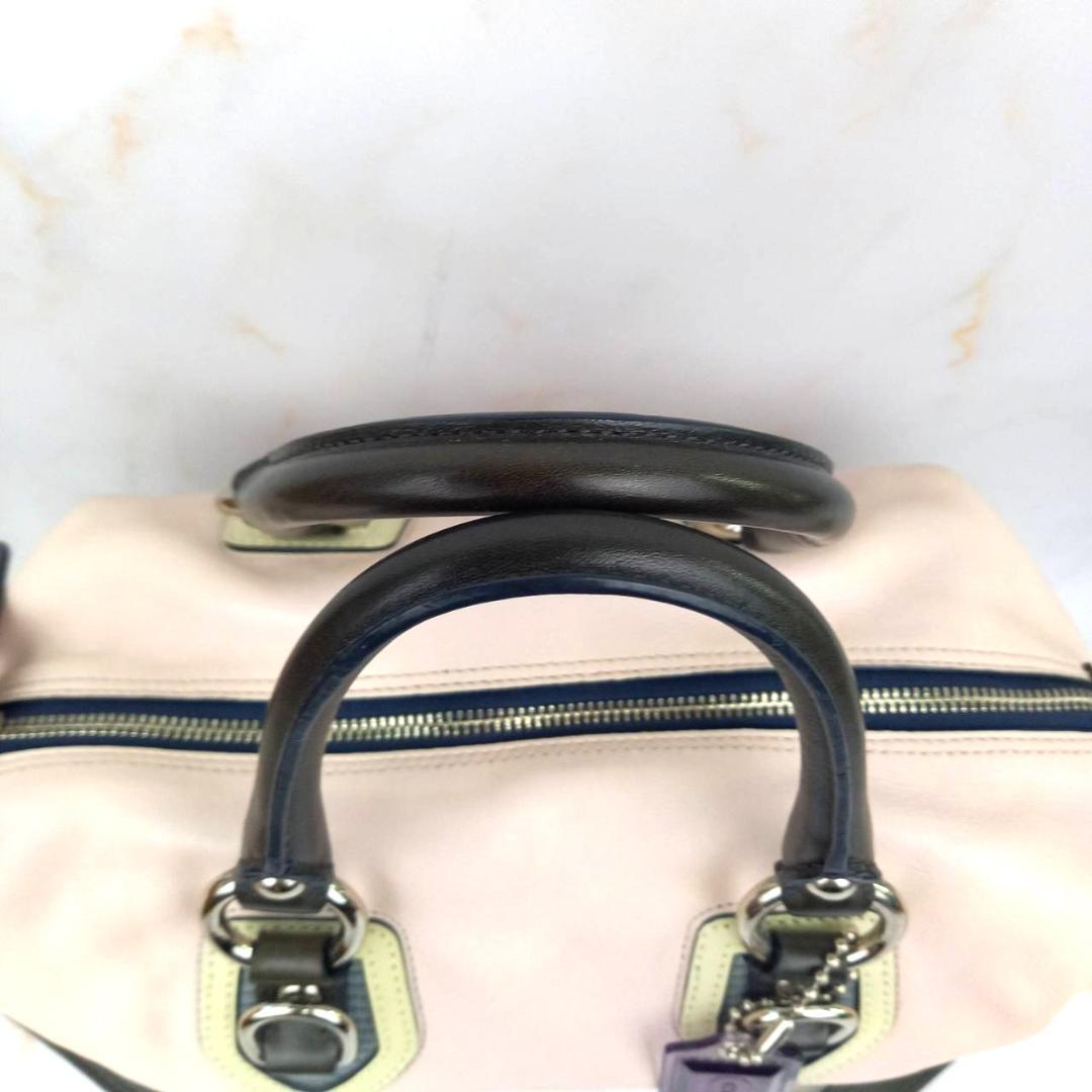 ✨希少✨ コーチ ミニボストンバッグ ワンショルダー 2way レザー