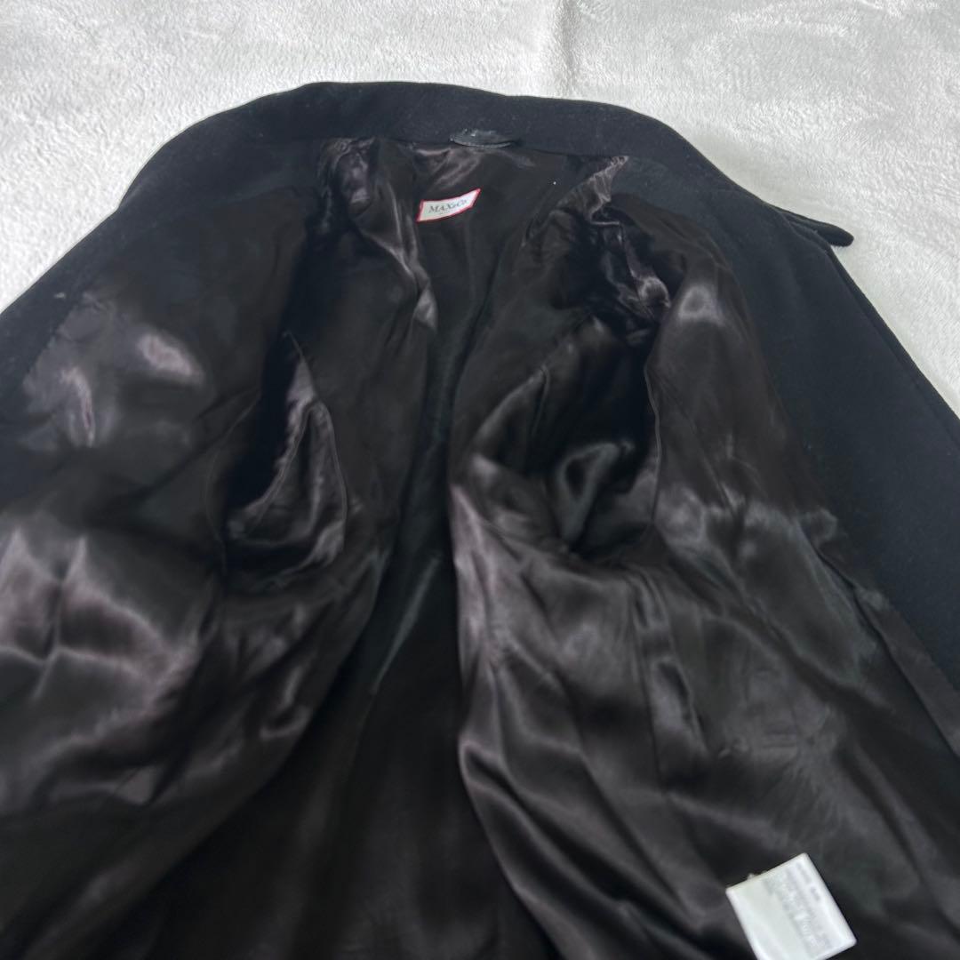 希少サイズ46✨マックスマーラ　マックスアンドコー　アンゴラ　比翼　ロングコート