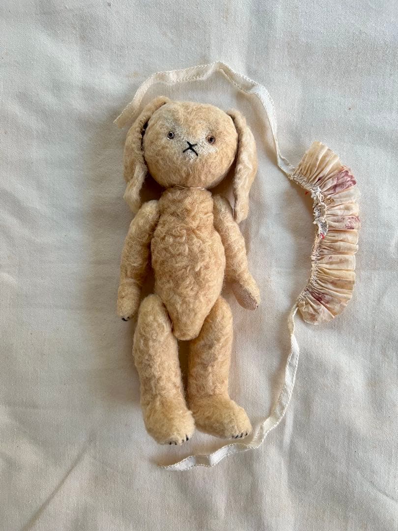 限定価格！野ばら社 rosily kyoka様　垂れ耳うさぎ　ぬいぐるみ　作家