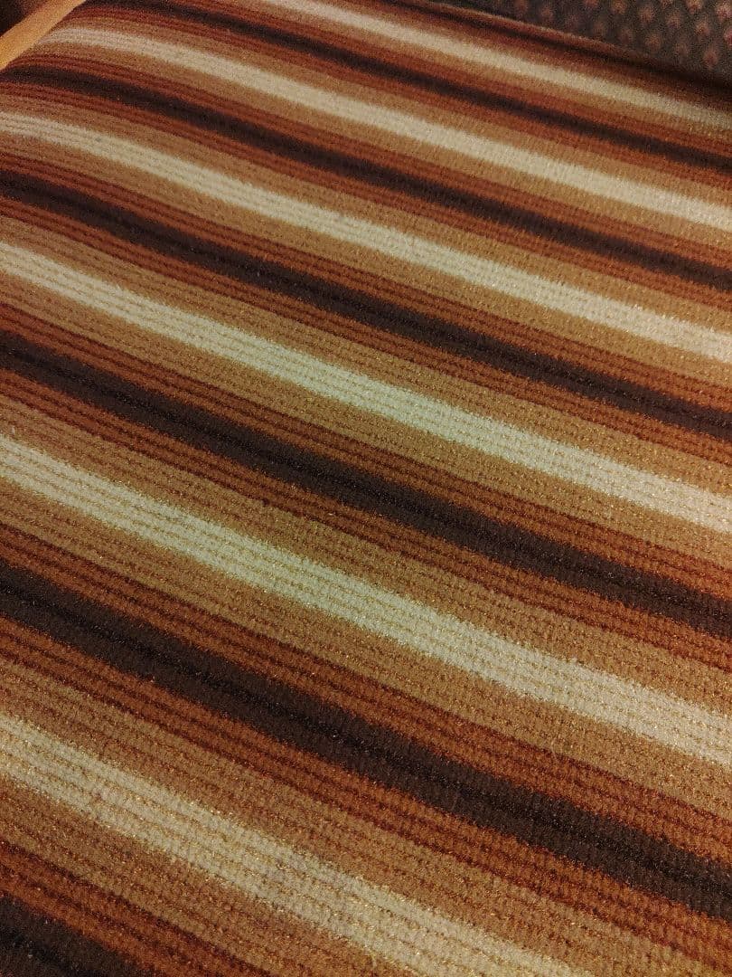 希少　折りたたみチェア　モケット　アンティーク　レトロ　ヴィンテージ　椅子