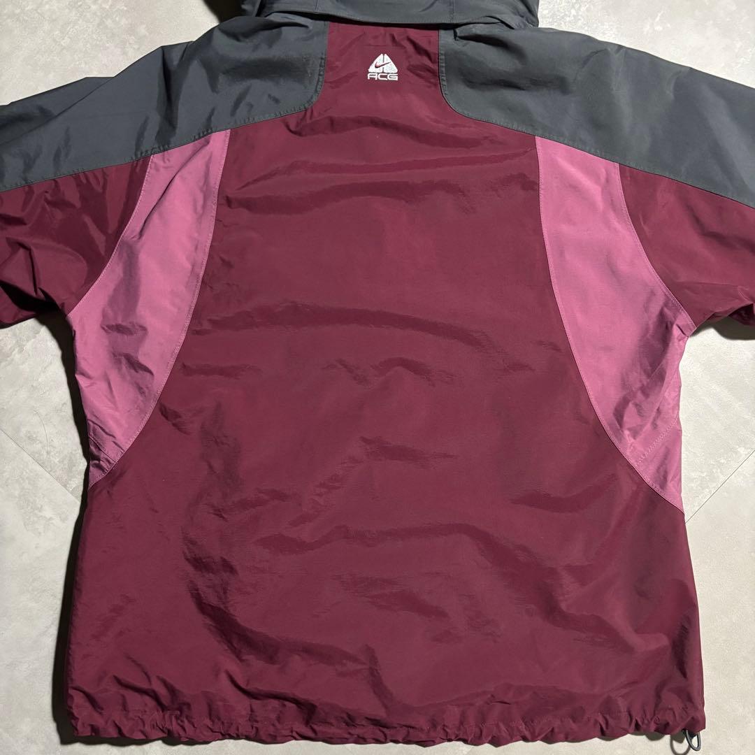 00s NIKE ACG ナイキ　マウンテンパーカー　ナイロンジャケット　小豆色