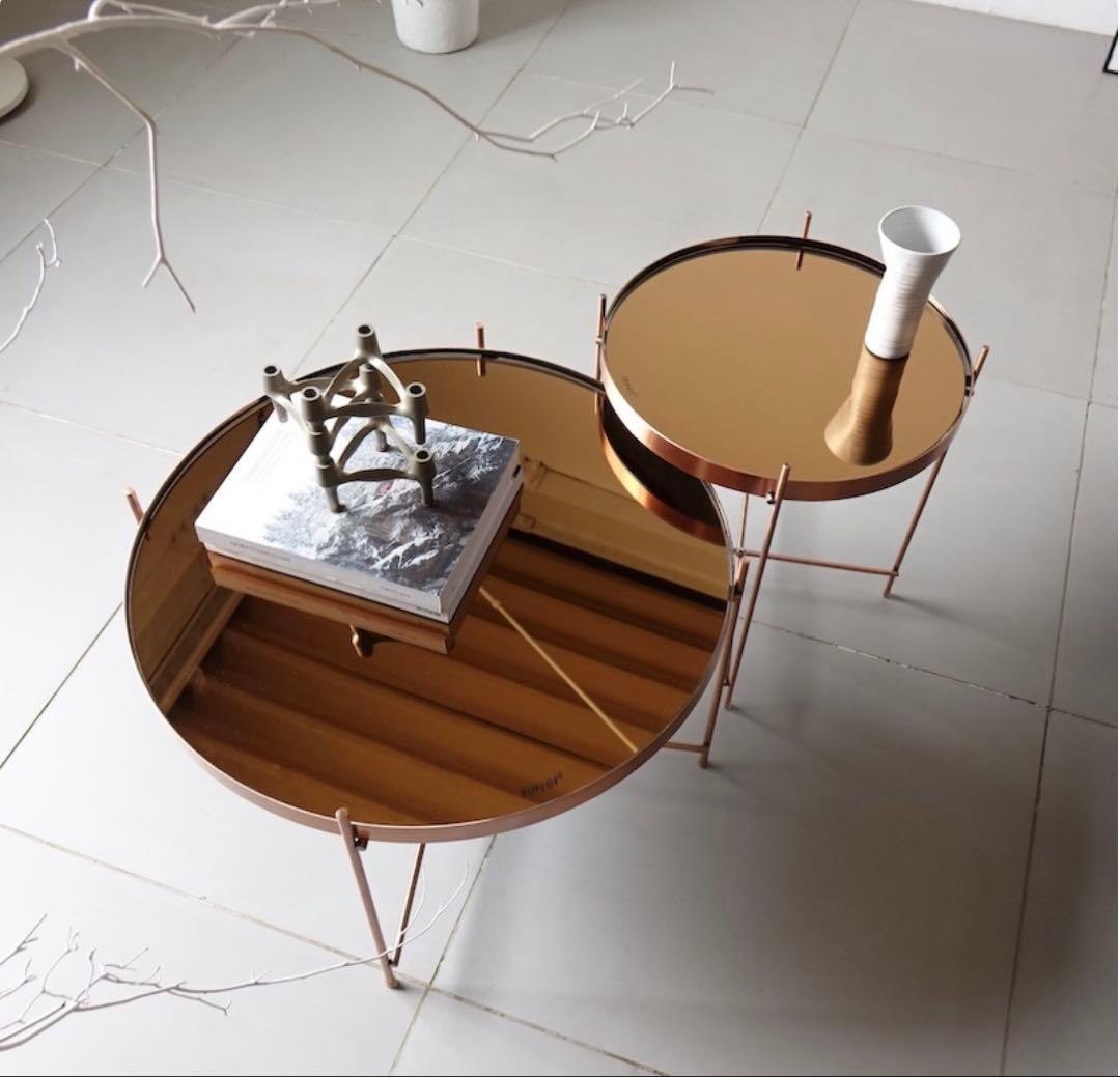 Zuiver コーヒーテーブル 大小セット サイドテーブル ザイファー