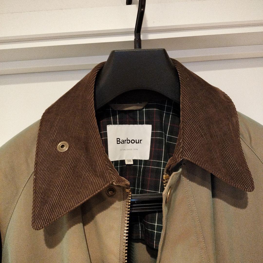 BEAMS F 別注バブアーBEDALE 玉虫色 38