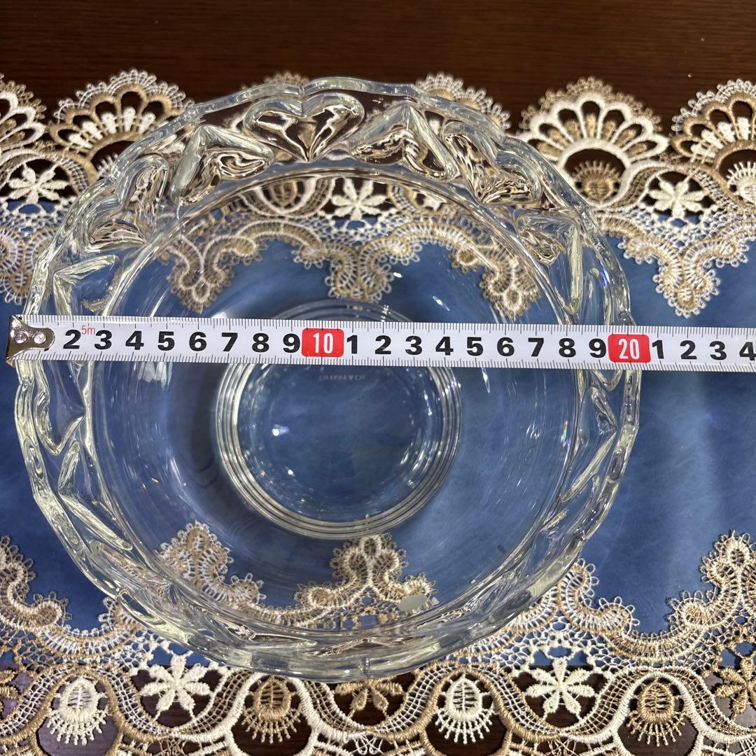 TIFFANY＆Co.　ティファニー　クリスタルガラス　ハート