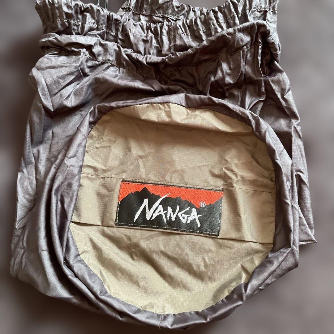 NANGA 450DX 3ten 別注 シュラフ オーロラテックス　カーキ