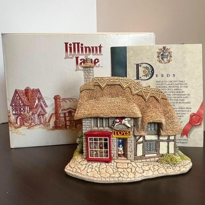 【大人気!!】Lilliput Lane/THE TOY SHOP/激レア/希少