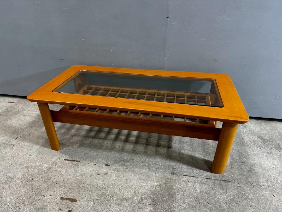 難あり 富士ファニチア ガラステーブル センターテーブル テーブル RW287