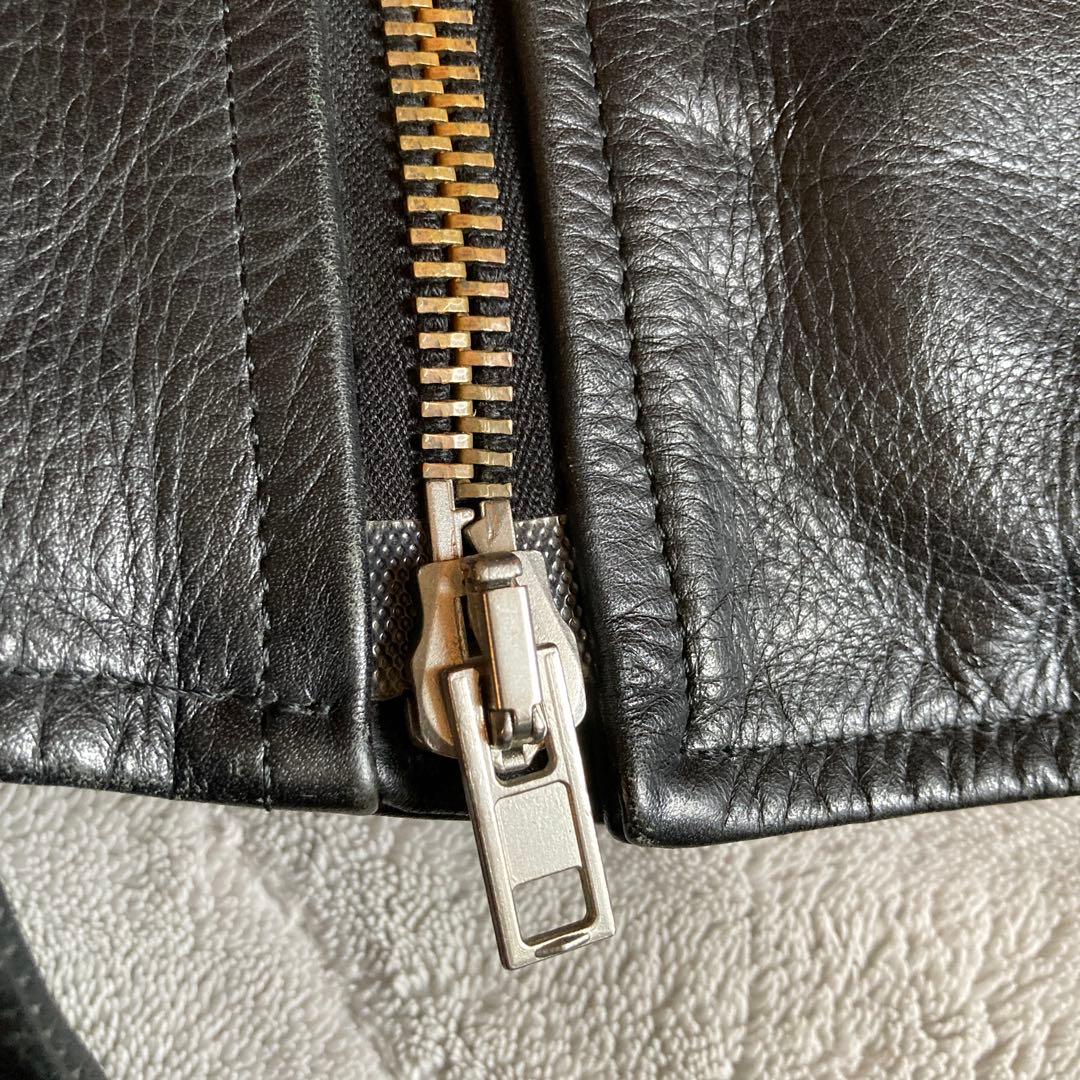 Lithium Homme リチウムオム　 レザー　ダブルライダース 42