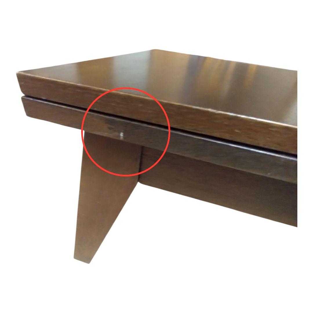 東谷 コパン リビングテーブル CPN-107BR 伸びる ブラウン